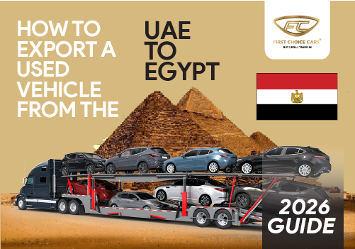 Uae to egypt vehilce export
