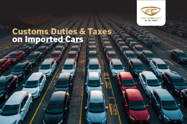 vehilce import customs uae