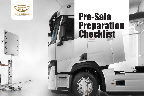 sell commerical vehicles checklist