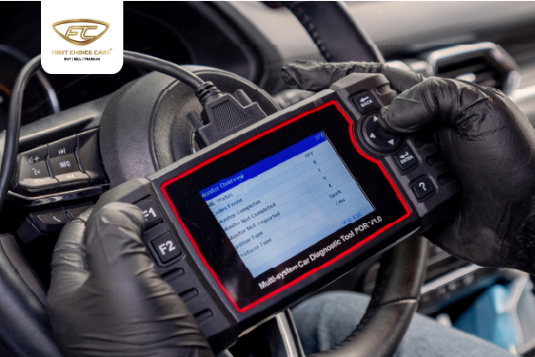 used car inspection checking