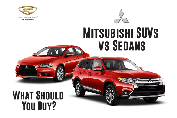 Used Mitsubishi SUVs Vs Sedans