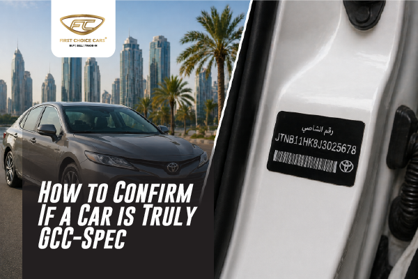Confirm GCC Spec Cars UAE