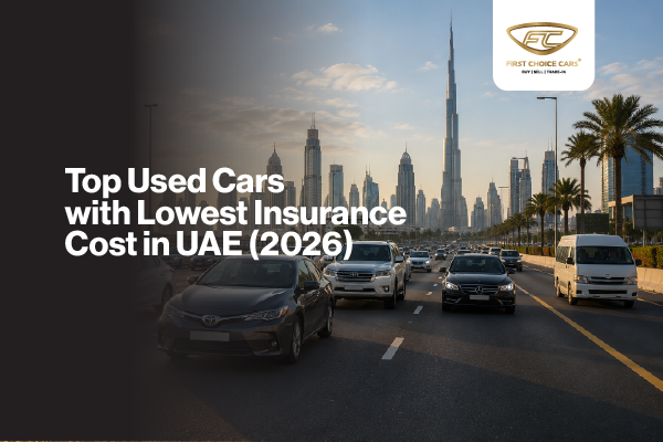 Used Cars with Lowest Insurance Cost in UAE