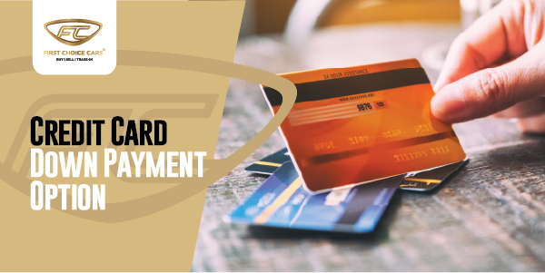 Credit Card Down Payment Option