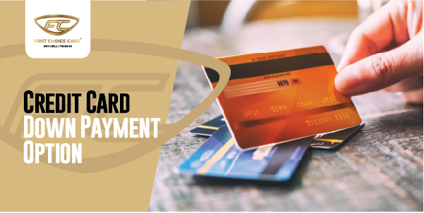 Credit Card Down Payment Option