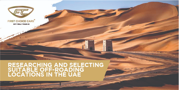 Differet Off Roading Locations