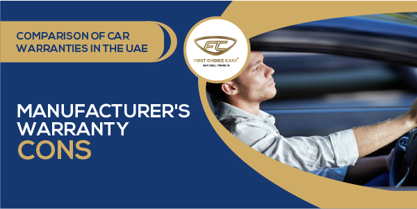 Manufacturers Warranty Cons