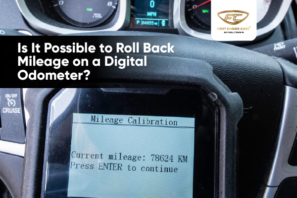 Digital Odometer Mileage