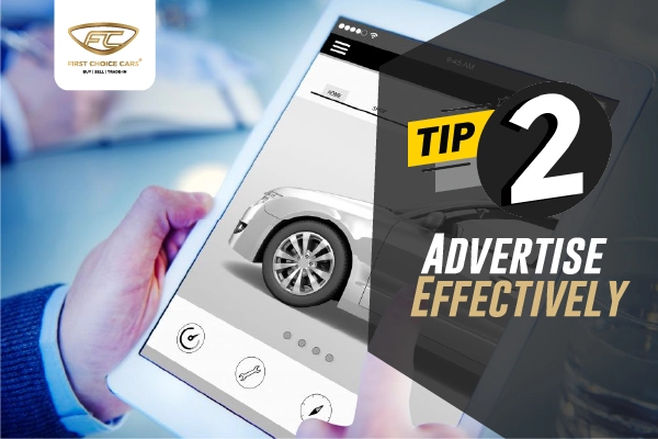 Advertising a used car for private sale in Abu Dhabi