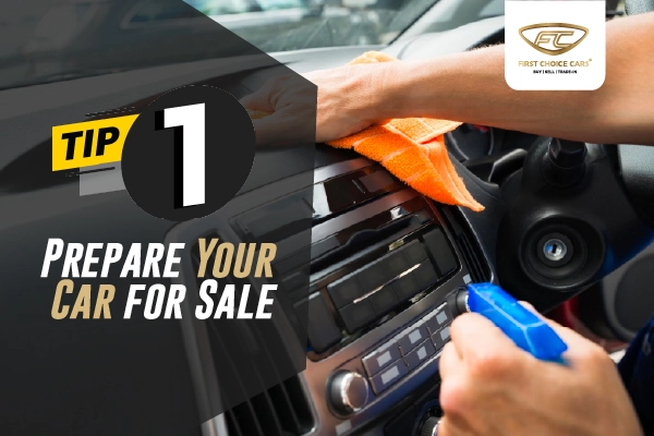 Preparing a used car for sale in Abu Dhabi