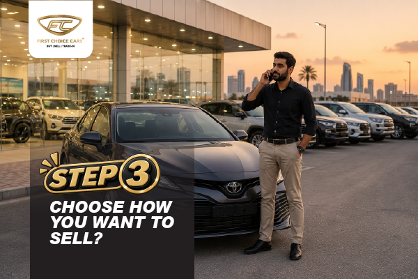 Choosing how to sell a used car in Abu Dhabi