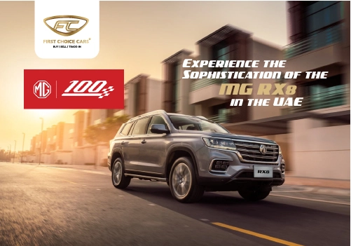 Experience the Sophistication of the MG RX8 in UAE - Featured Image