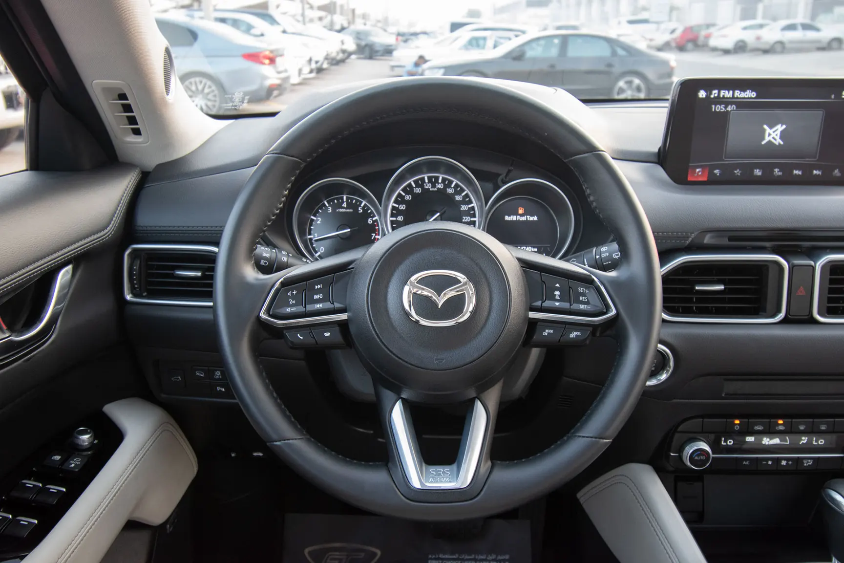 Used 2020 Mazda CX-5 GT Grey – Steering Wheel & Instrument Cluster at First Choice Cars Sharjah