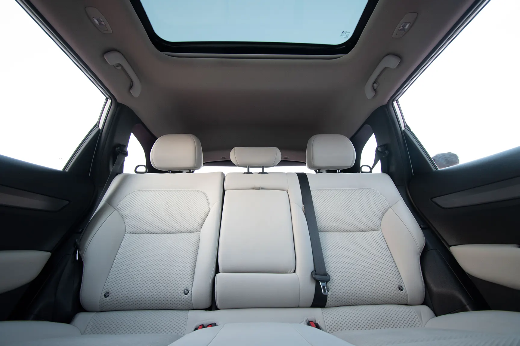 Used 2018 Renault Koleos Pe Silver – Rear Seat View at First Choice Cars Sharjah