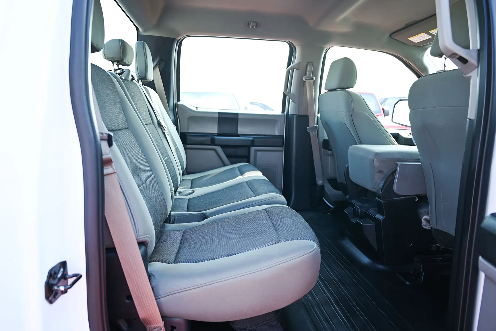 Used 2016 Ford F-150 XL in White – Rear Passenger Side Cabin View