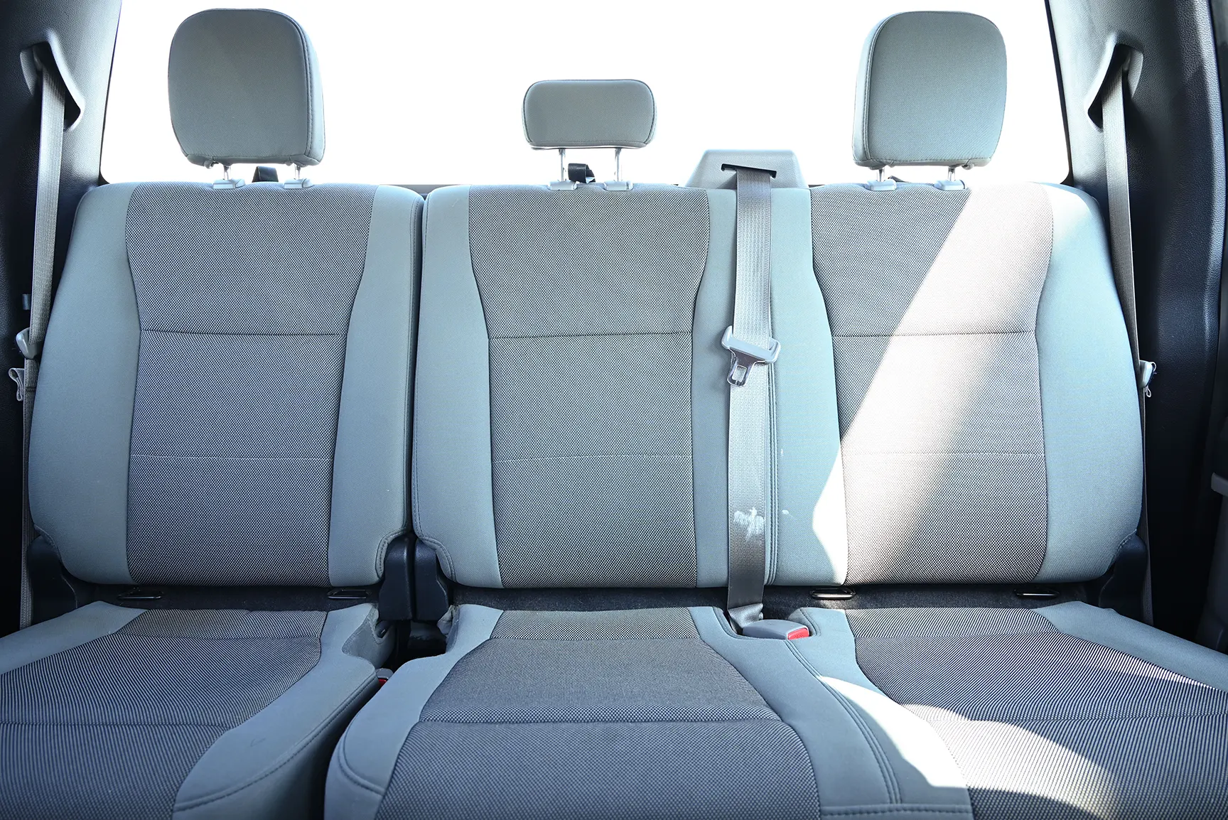 Used 2016 Ford F-Series Pickup F-150 XLT White – Rear Seat View at First Choice Cars Sharjah