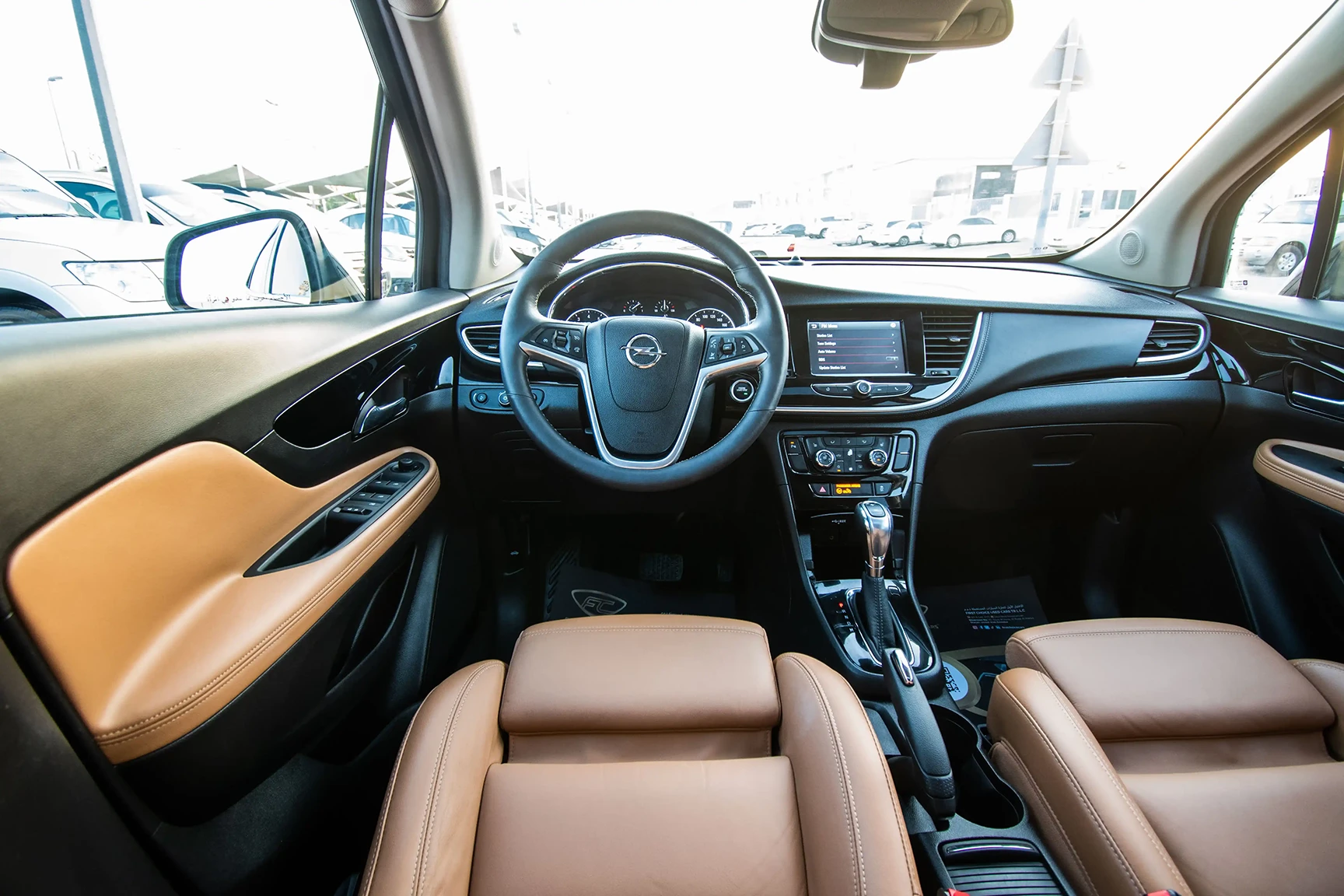 Used 2017 Opel Mokka X Black – Steering Wheel & Instrument Cluster at First Choice Cars Sharjah