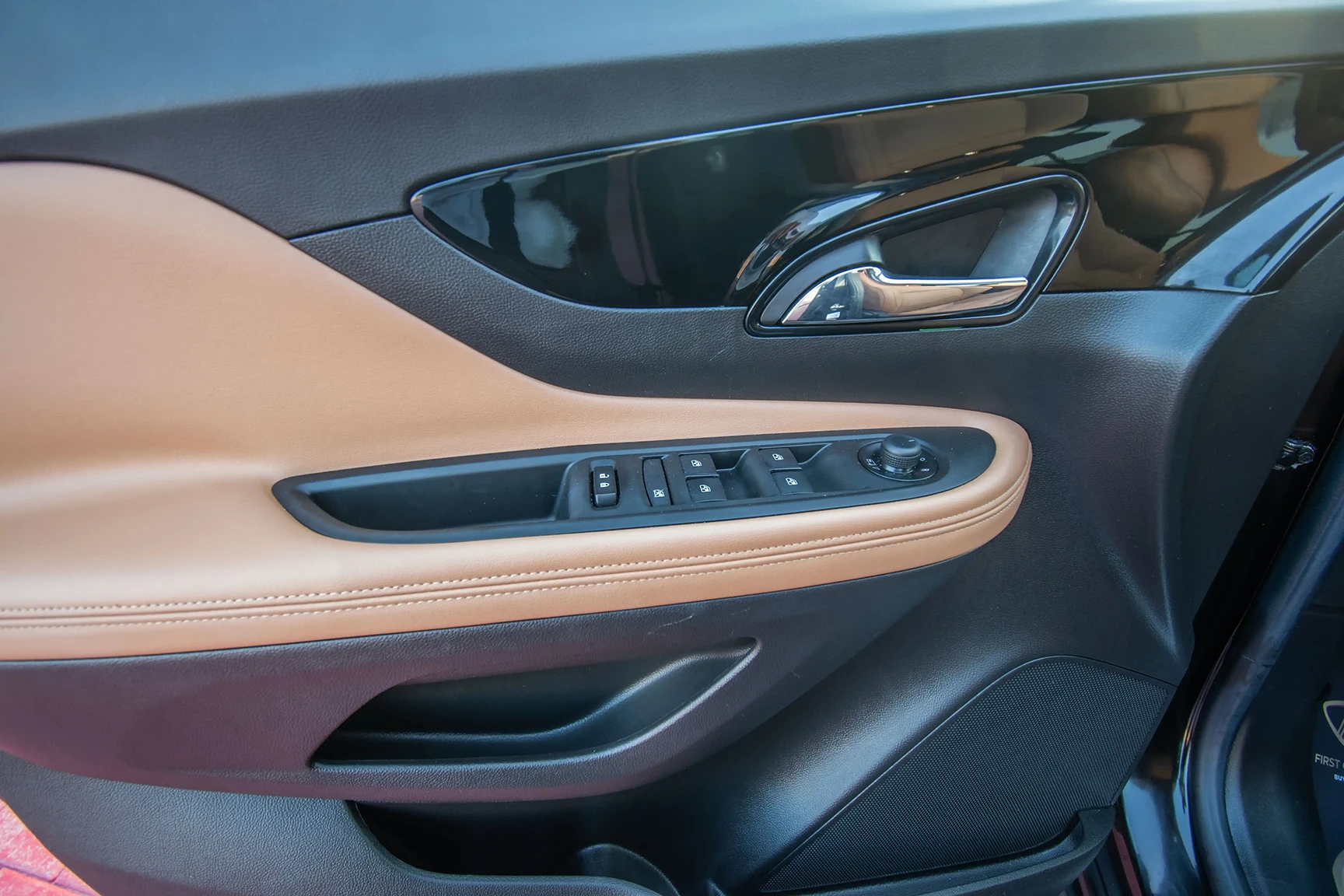 Used 2017 Opel Mokka X Black – Driver Door Panel Full View at First Choice Cars Sharjah