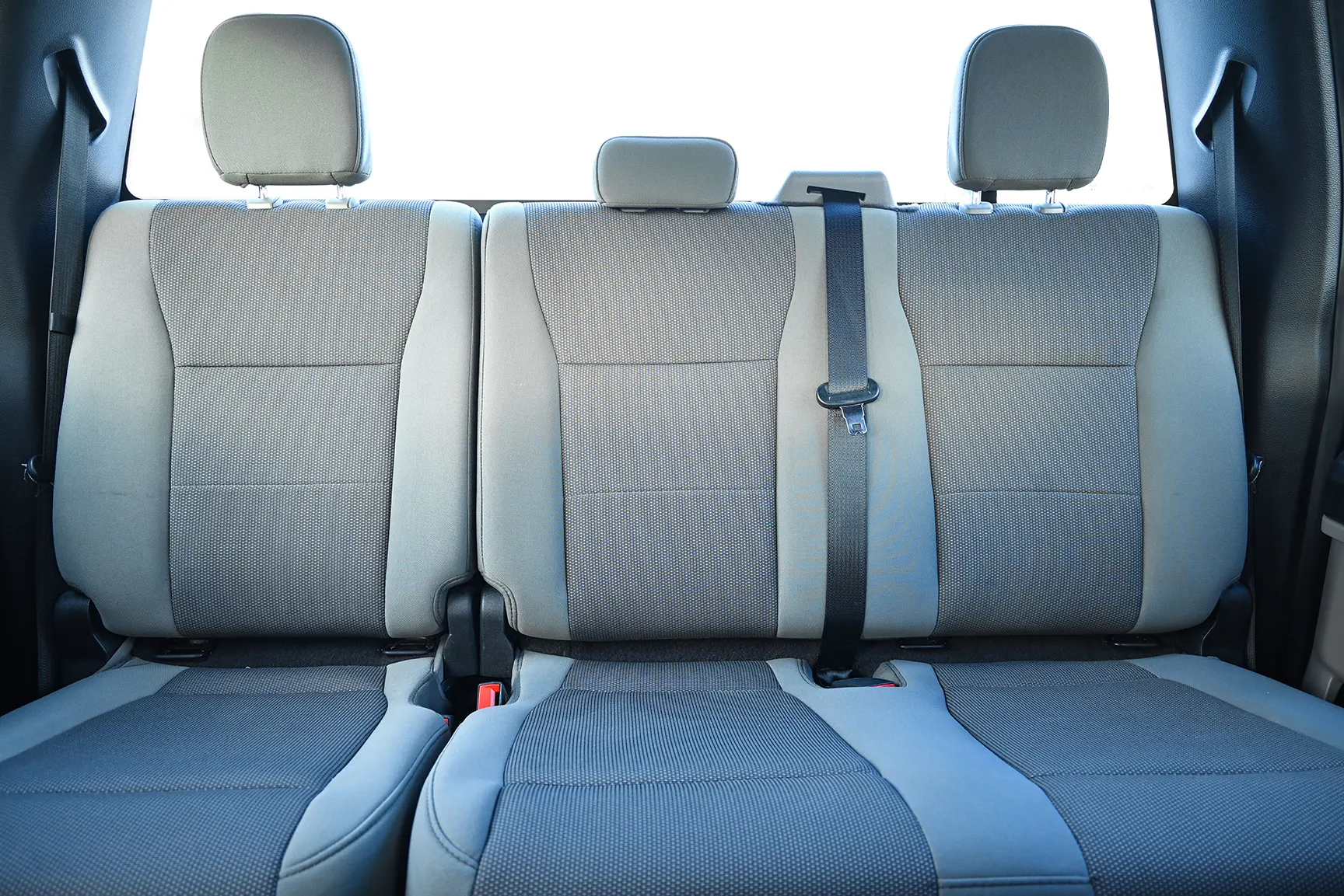 Used 2020 Ford F-Series Pickup F-250 - XL White – Rear Seat View at First Choice Cars Sharjah