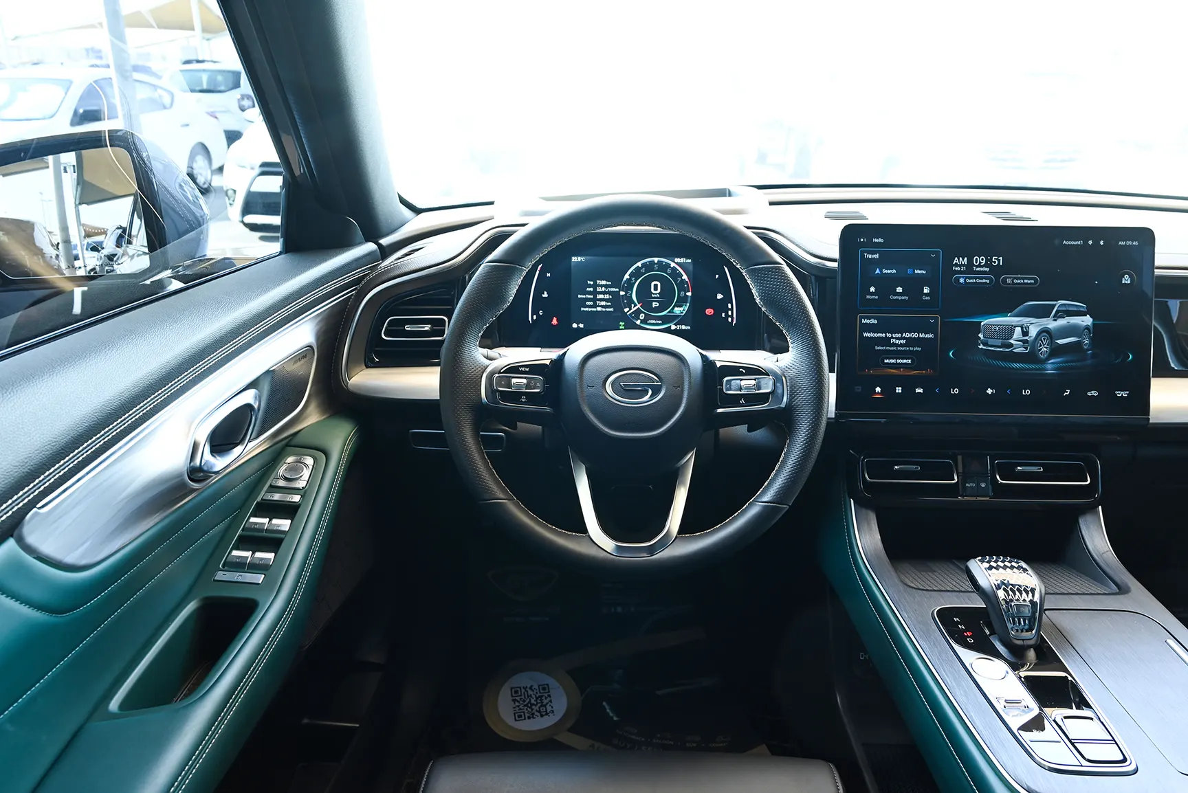 Used 2023 GAC GS8 GX Silver – Steering Wheel & Instrument Cluster at First Choice Cars Sharjah