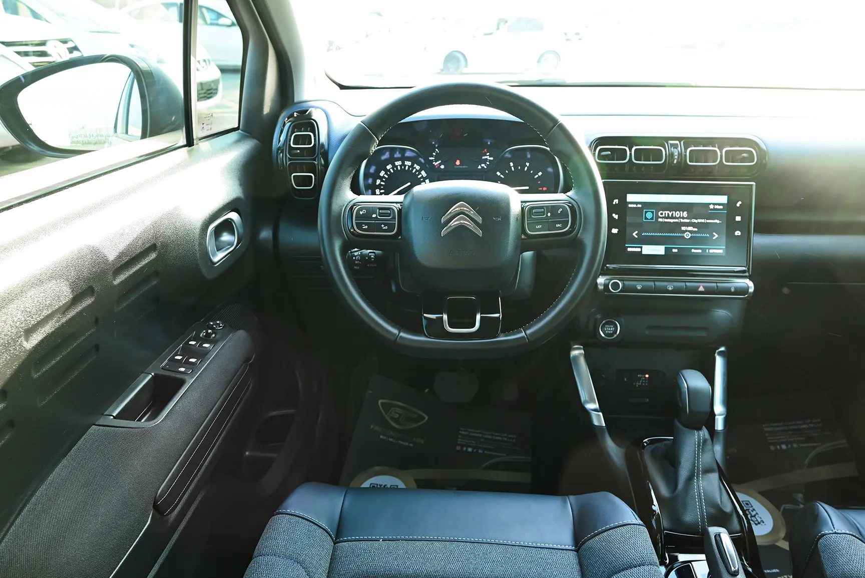 Used 2022 Citroen C3 Aircross Live Black – Steering Wheel & Instrument Cluster at First Choice Cars Sharjah