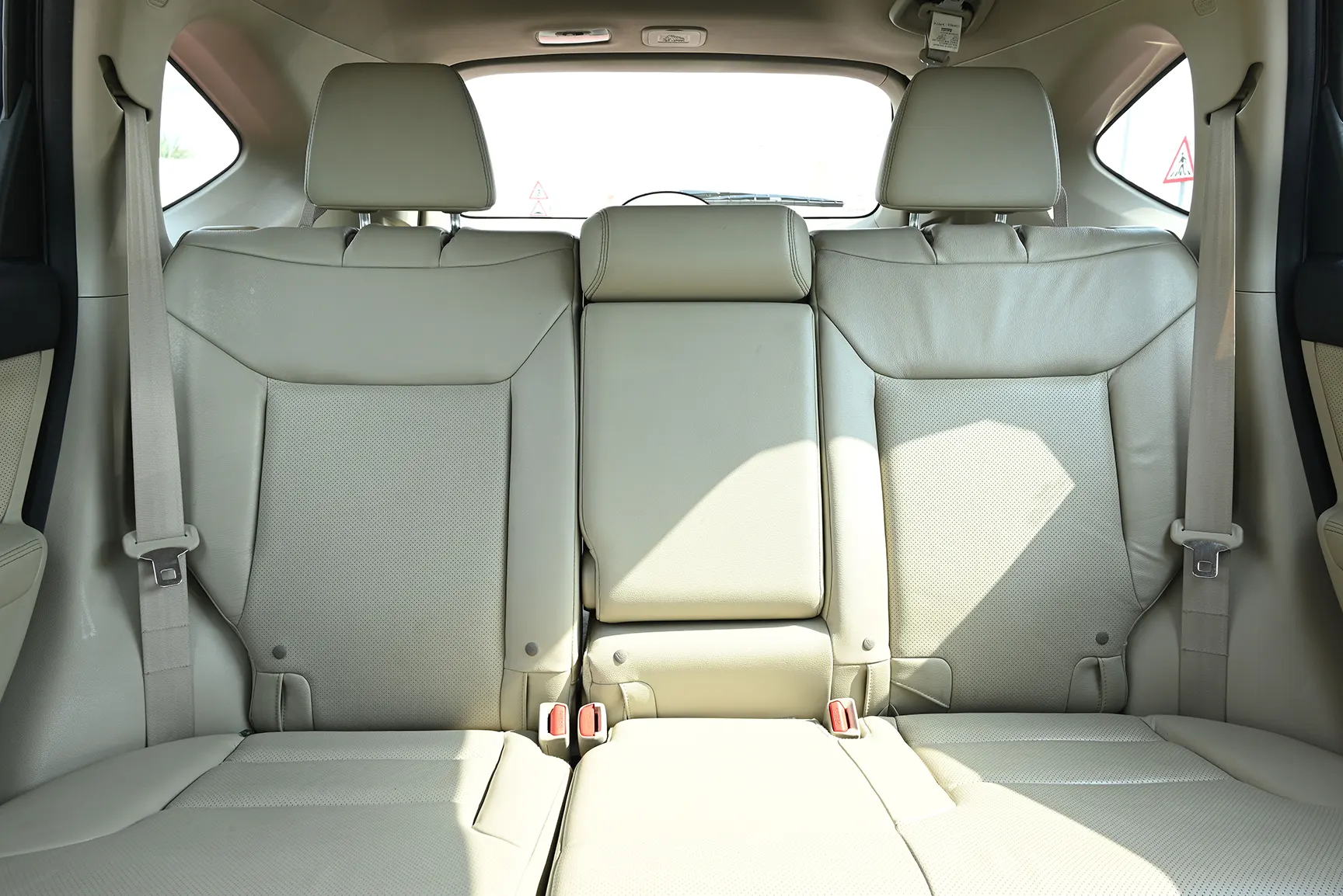 Used 2016 Honda CRV EXL Black – Rear Seat View at First Choice Cars Sharjah