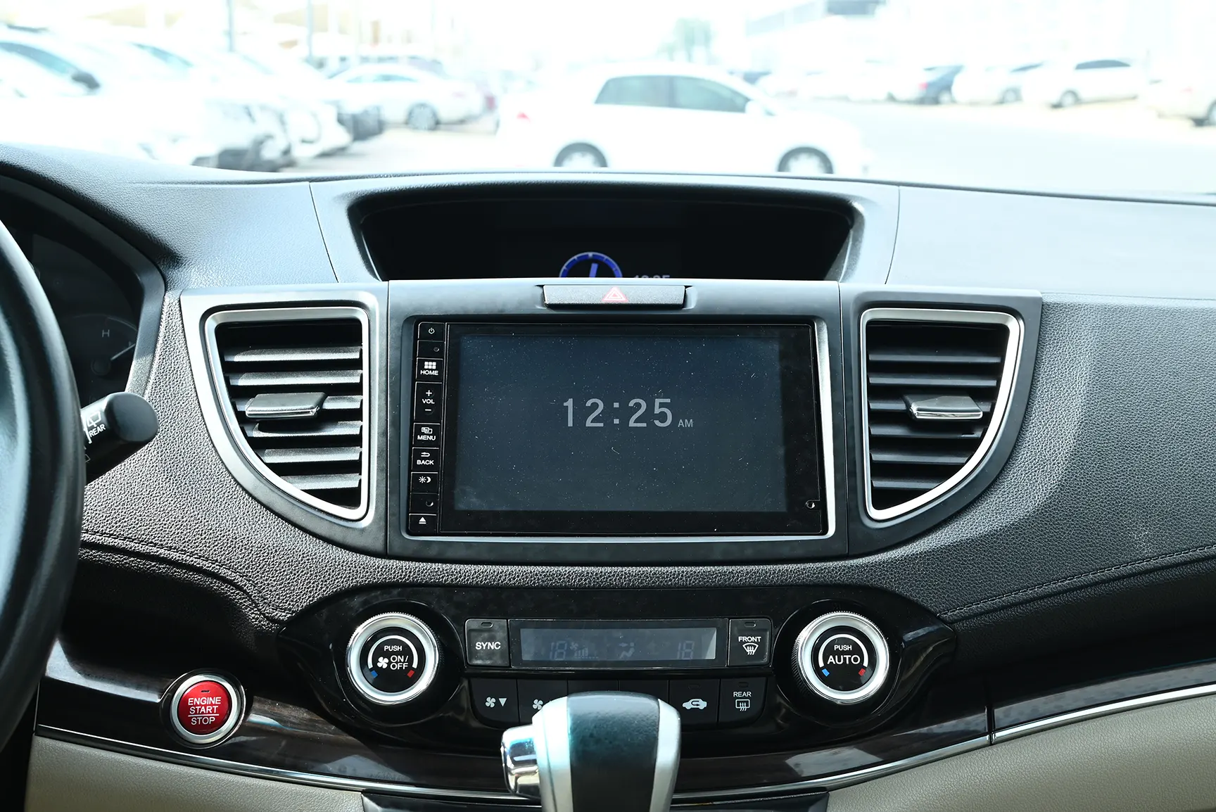 Used 2016 Honda CRV EXL Black – Infotainment / Touchscreen System at First Choice Cars Sharjah