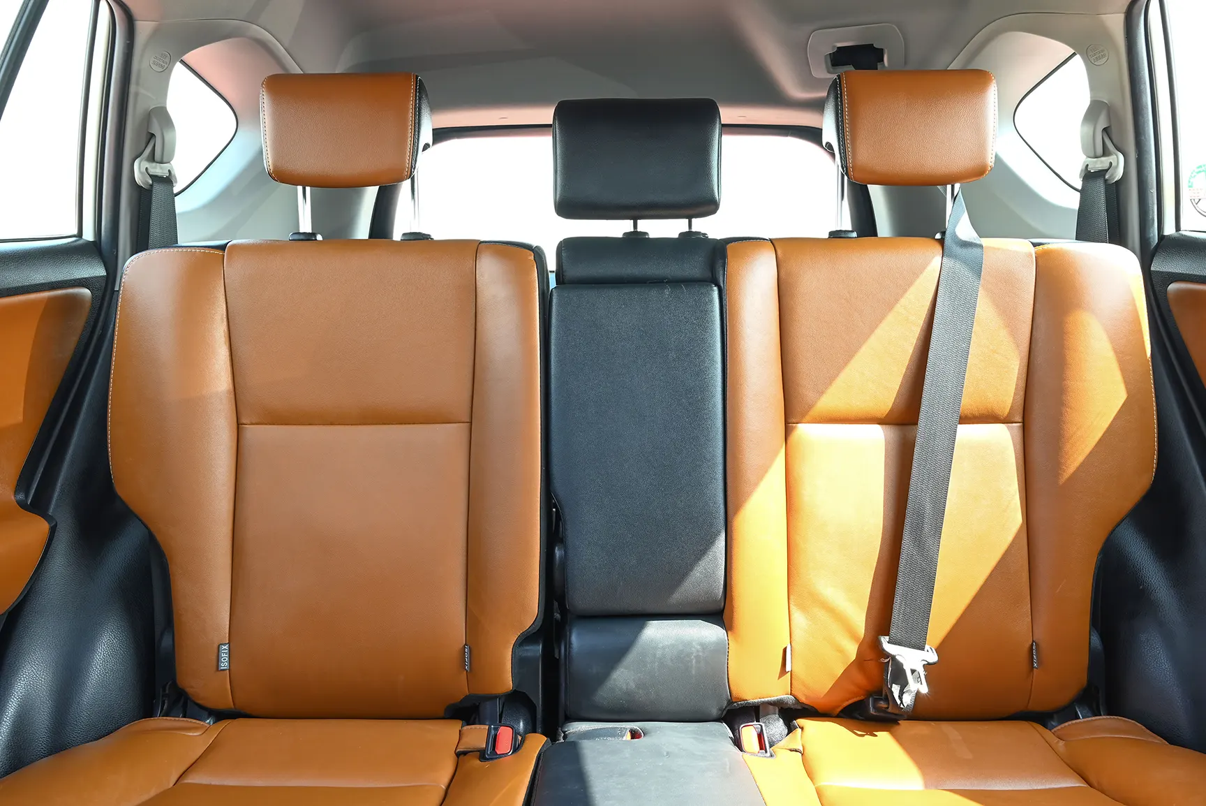 Used 2017 Toyota RAV4 VXR in White – Rear Seat View for Sale at First Choice Cars Dubai Sharjah