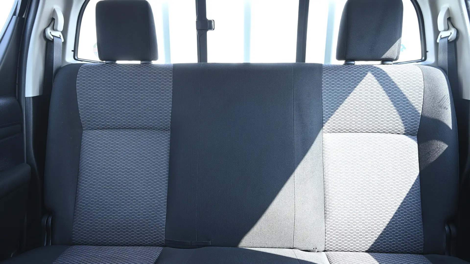 Used 2019 Toyota Hilux GL Double Cabin in White – Rear Seat View for Sale at First Choice Cars Dubai Sharjah