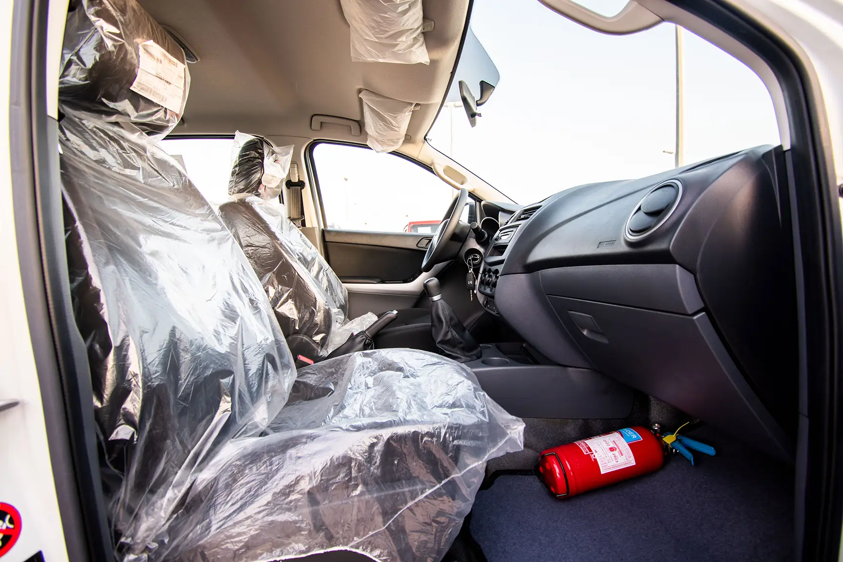 Used 2020 Mazda BT-50 Double Cab in White – Front Passenger Side Cabin View