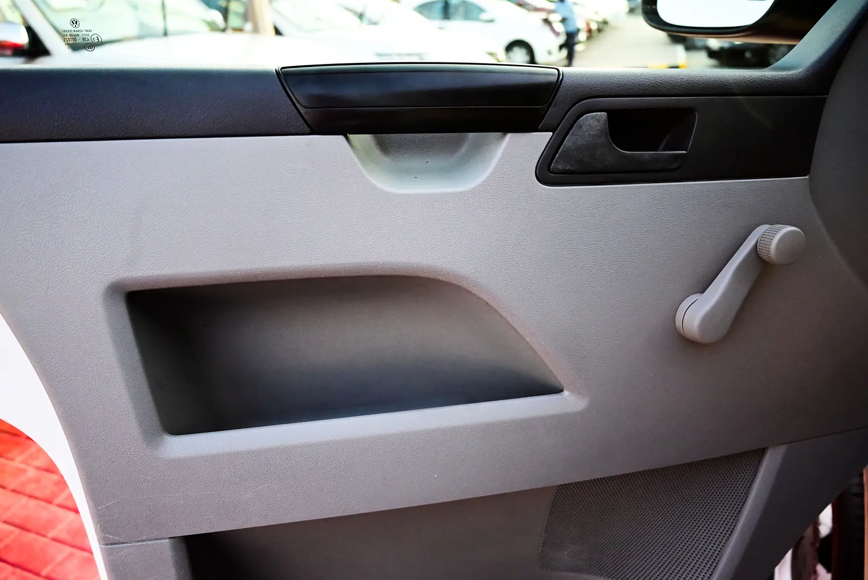 Used 2015 Volkswagen Transporter Standard White – Driver Door Panel Full View at First Choice Cars Sharjah