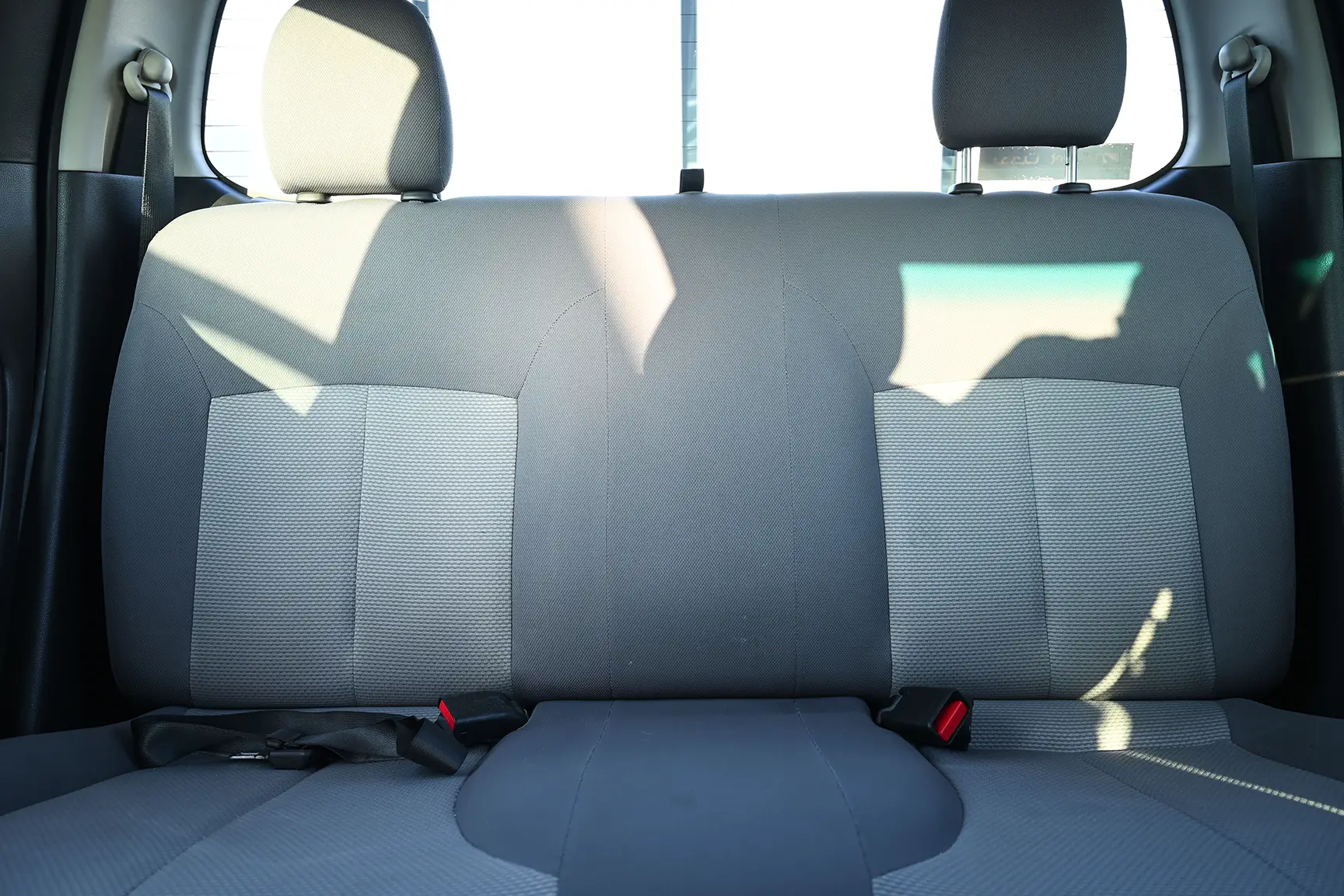 Used 2020 Mitsubishi L200 GL Double Cabin in White – Rear Seat View for Sale at First Choice Cars Dubai Sharjah
