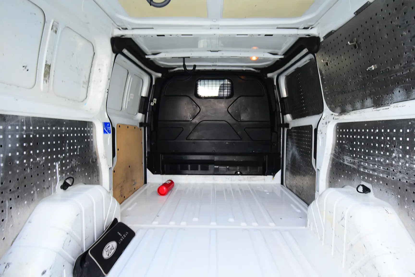 Used 2018 Ford Transit 150xl Low Roof White – Back/Rear View at First Choice Cars Sharjah