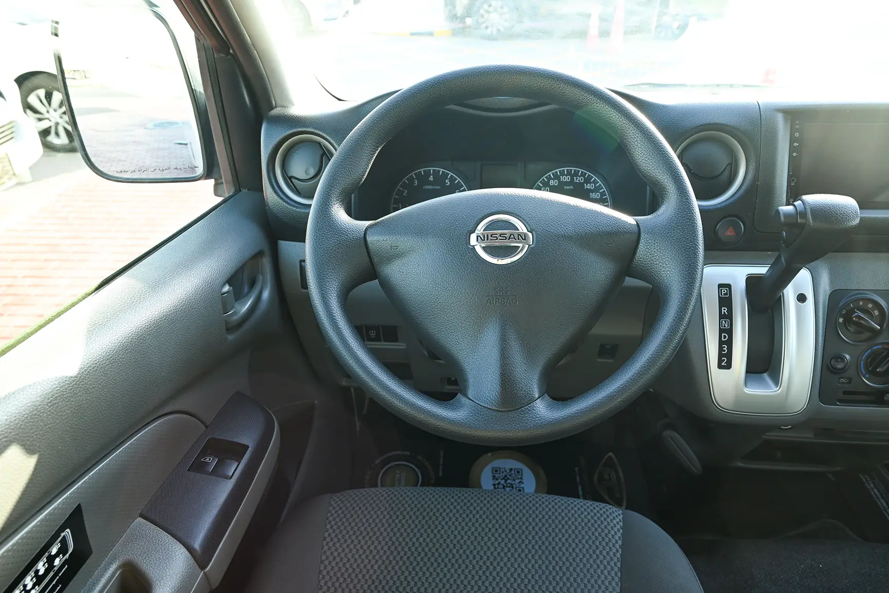 Used 2021 Nissan Urvan High Roof White – Steering Wheel & Instrument Cluster at First Choice Cars Sharjah