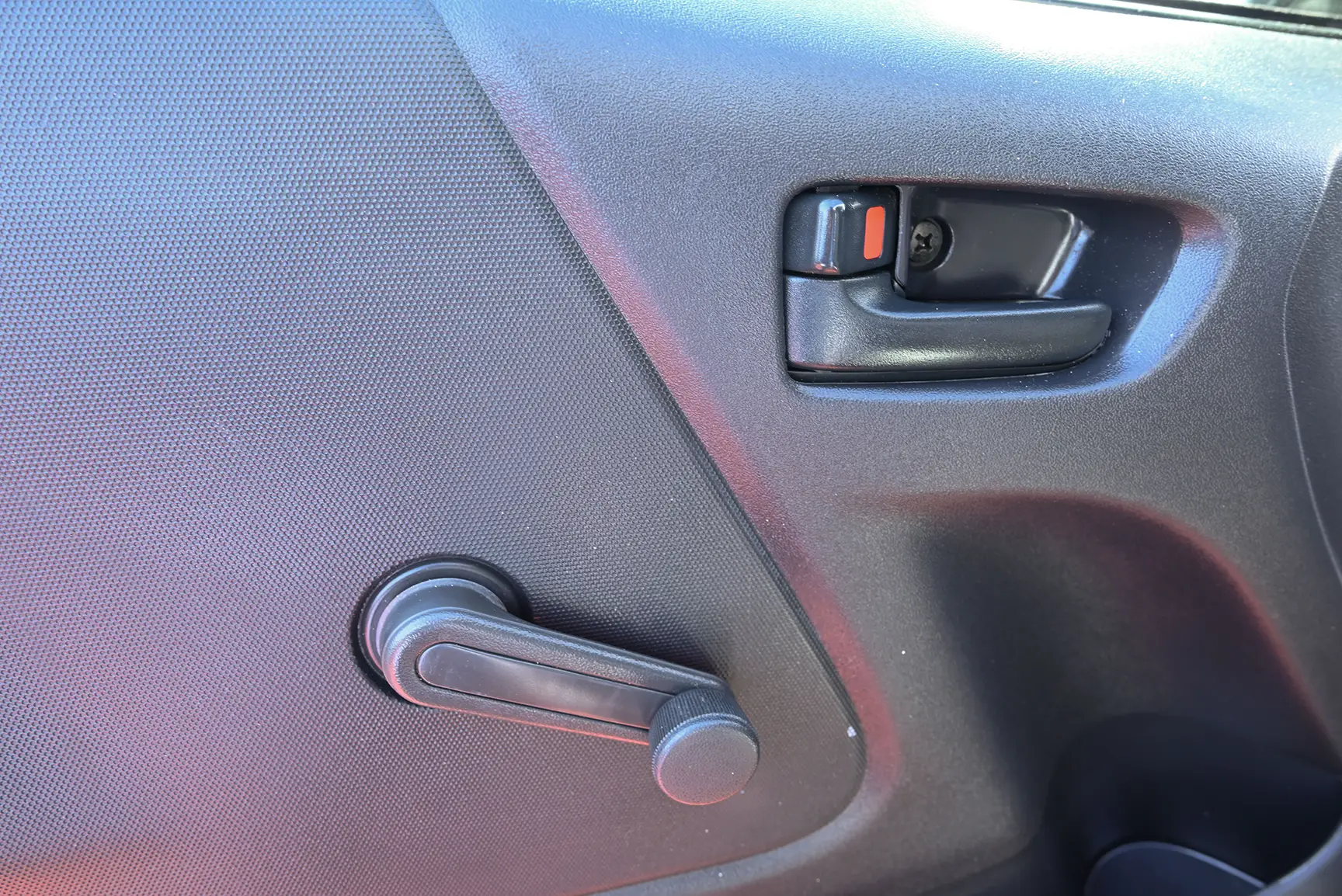 Used 2020 Toyota Hiace GL High Roof White – Driver Door Panel Full View at First Choice Cars Sharjah