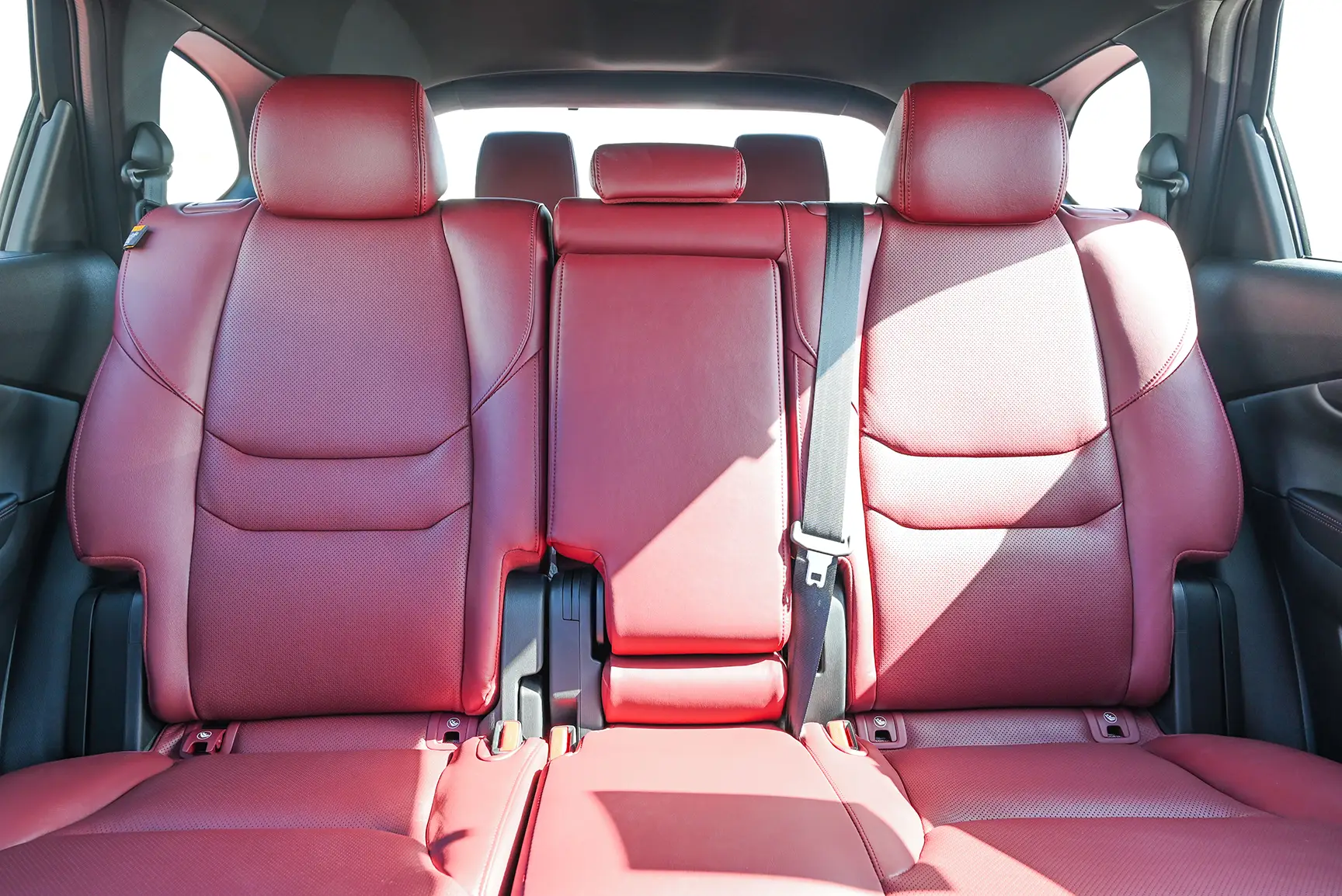 Used 2022 Mazda CX-9 Ignite Edition Blue – Rear Seat View at First Choice Cars Sharjah