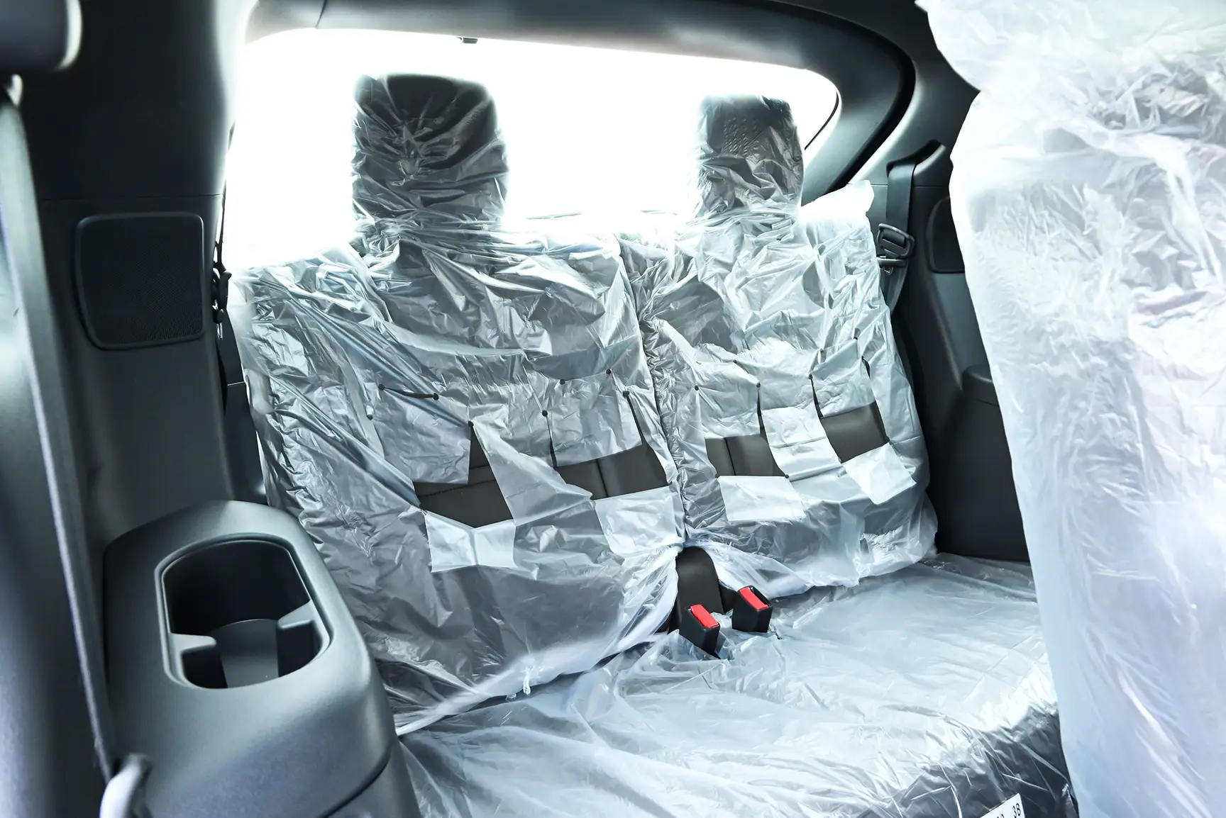 Used 2022 Mazda CX-9 Signature Edition Grey – Third Row Right Seat View at First Choice Cars Sharjah