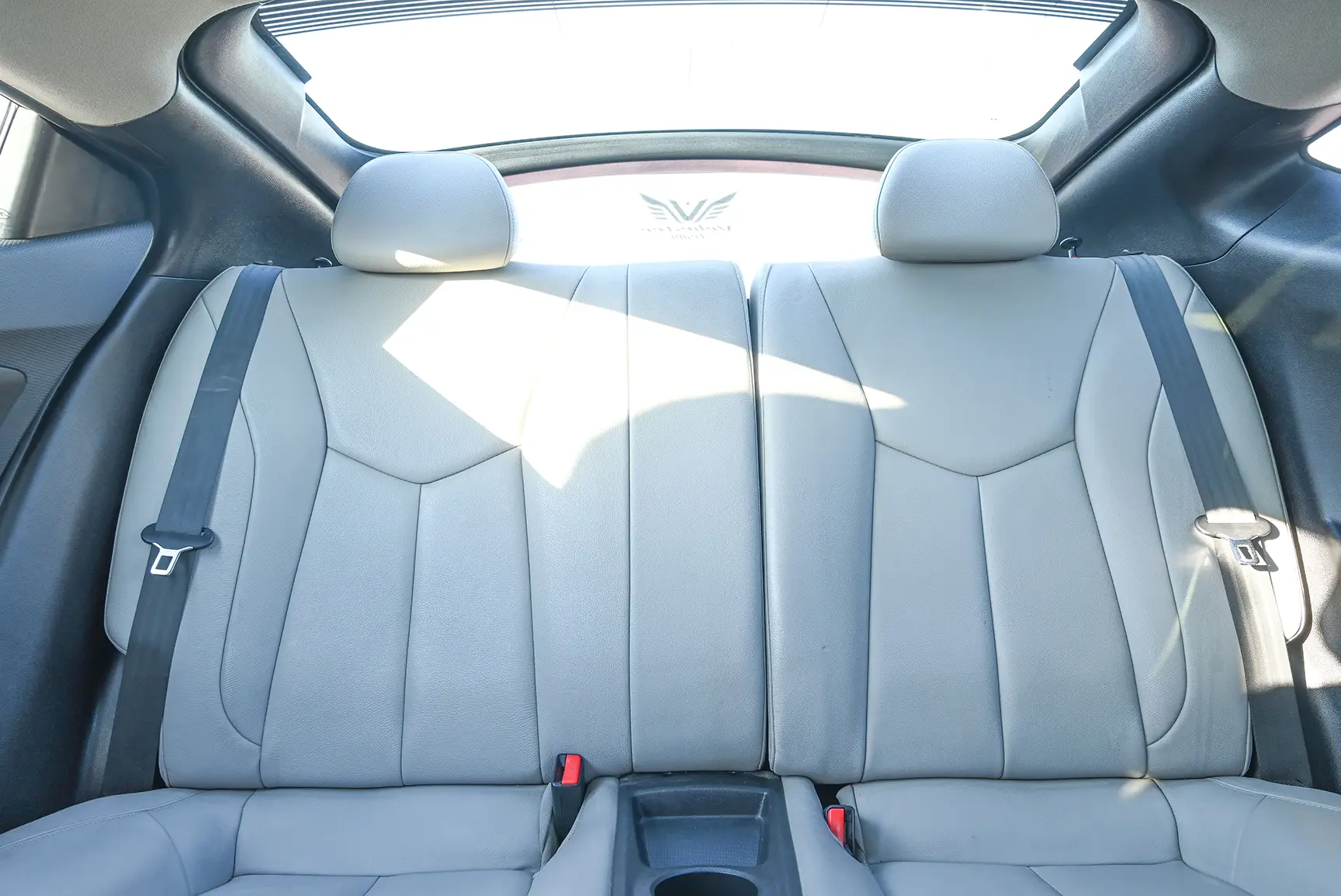 Used 2015 Hyundai Veloster GL Silver – Rear Seat View at First Choice Cars Sharjah