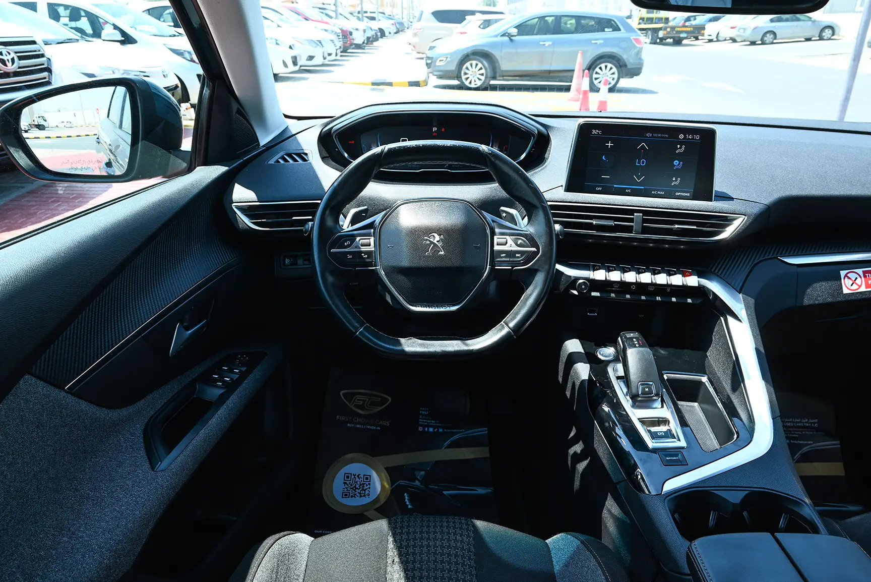 Used 2018 Peugeot 5008 Active Blue – Steering Wheel & Instrument Cluster at First Choice Cars Sharjah