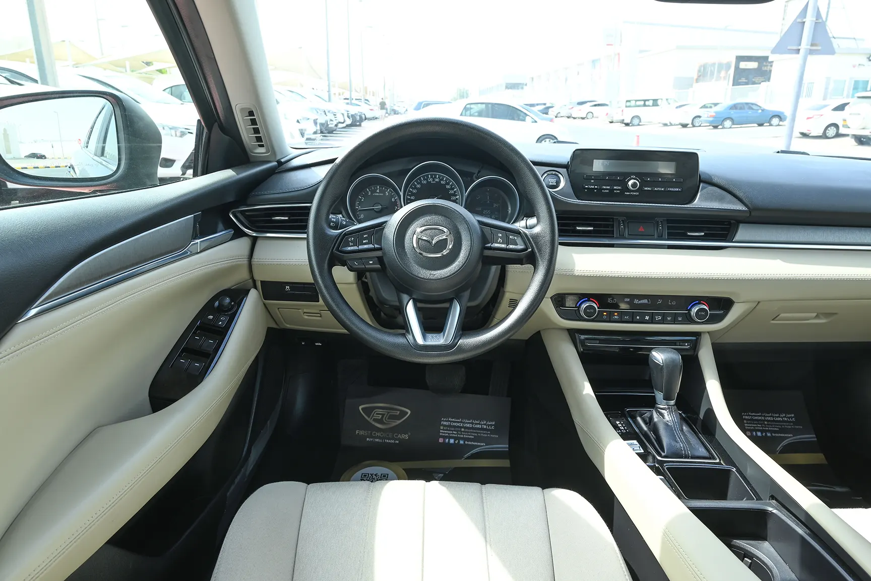 Used 2021 Mazda 6 S Grade Blue – Steering Wheel & Instrument Cluster at First Choice Cars Sharjah