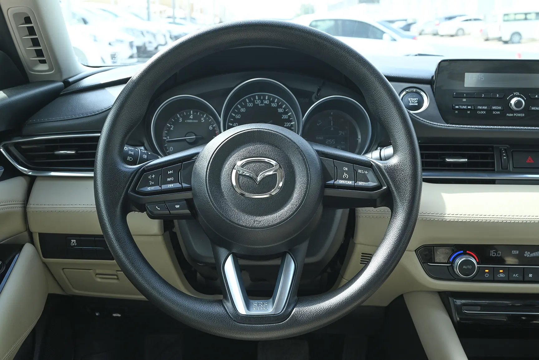 Used 2021 Mazda 6 S Grade Blue – Steering Wheel & Instrument Cluster at First Choice Cars Sharjah