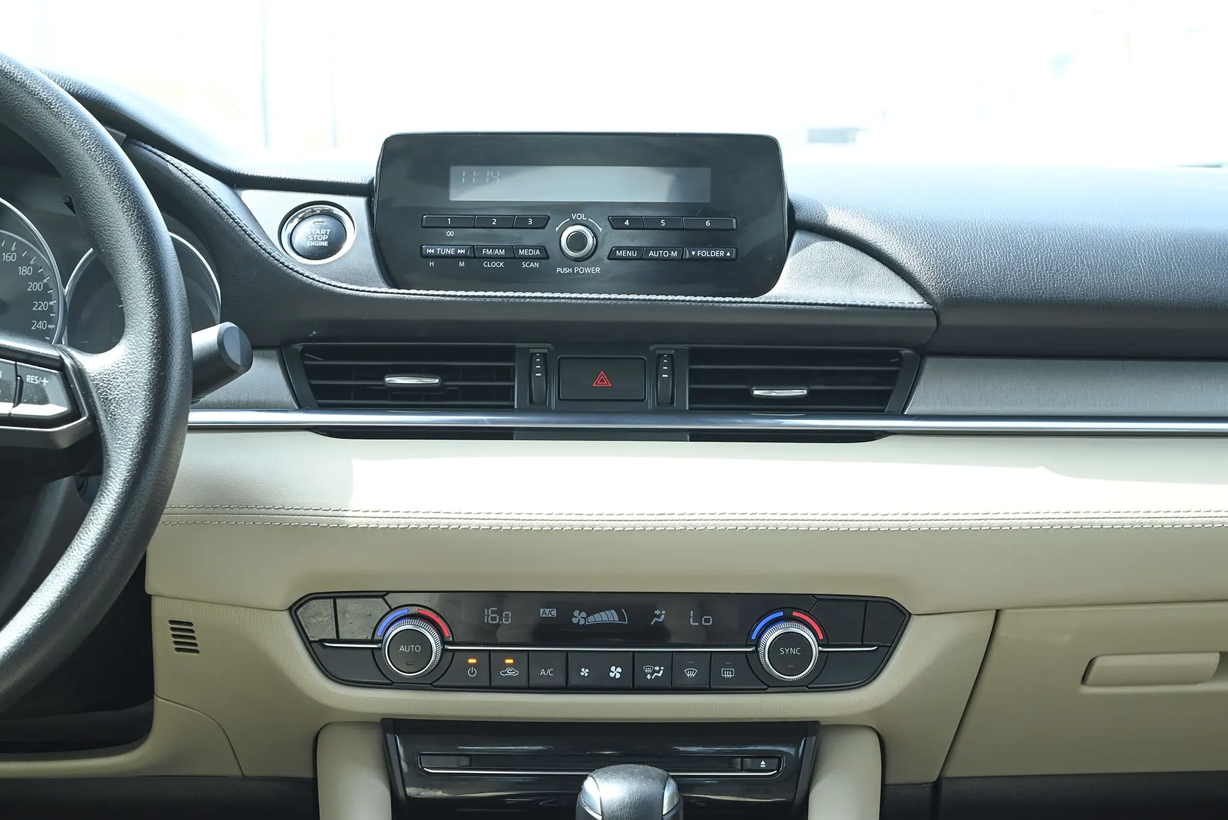 Used 2021 Mazda 6 S Grade Blue – Infotainment / Touchscreen System at First Choice Cars Sharjah