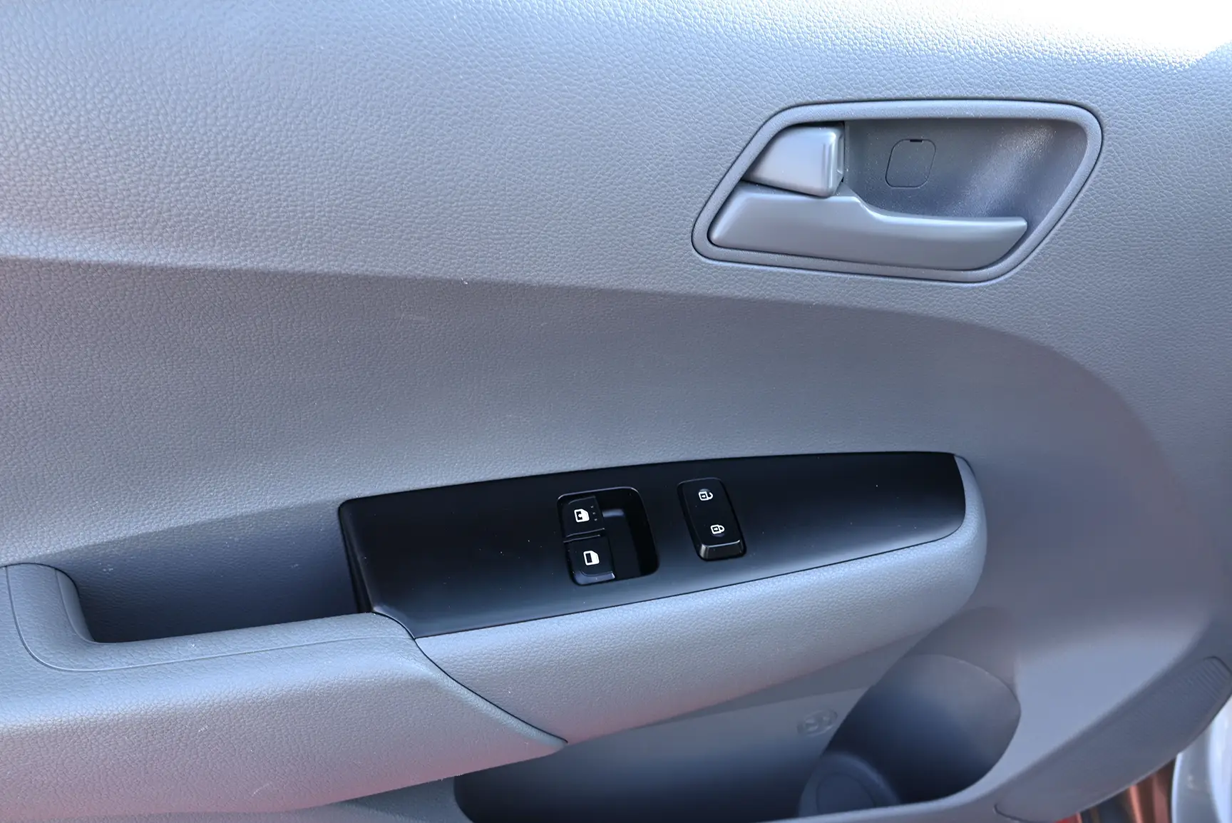 Used 2020 KIA Picanto EX Grey – Driver Door Panel Full View at First Choice Cars Sharjah