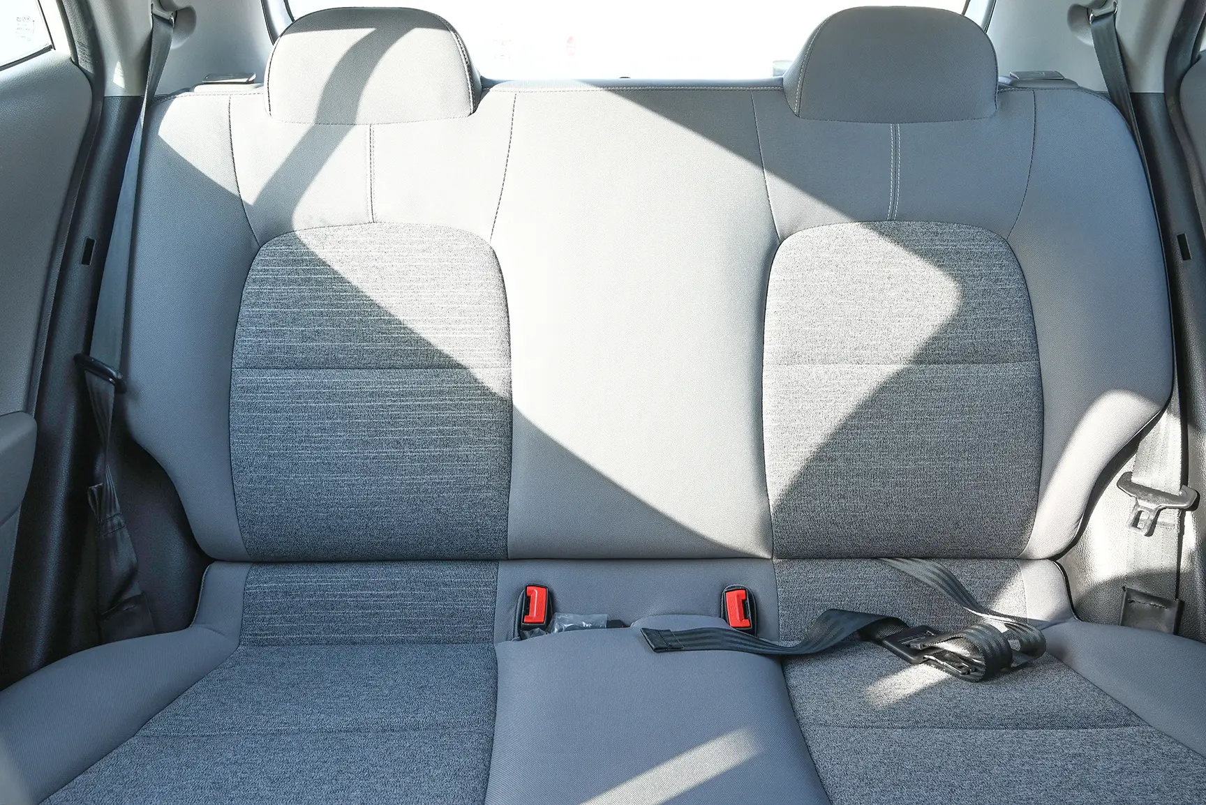 Used 2020 KIA Picanto Ex White – Rear Seat View at First Choice Cars Sharjah