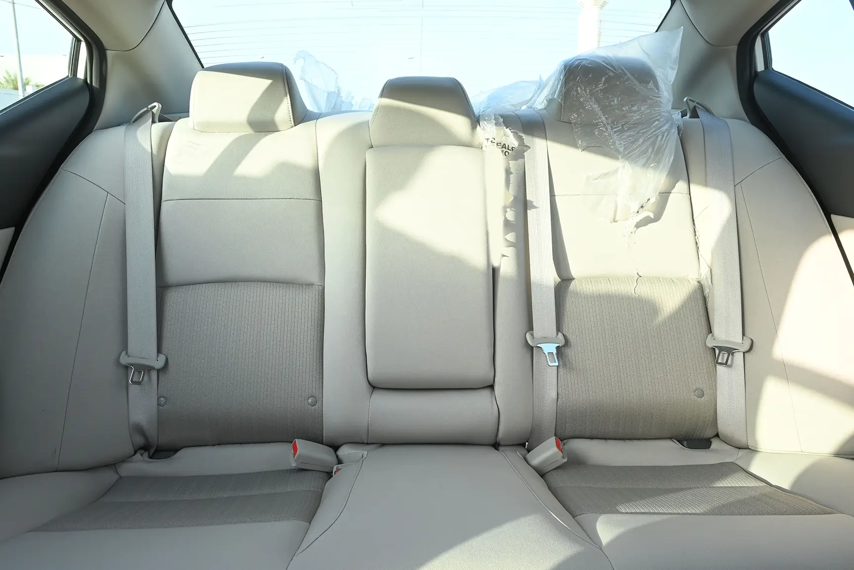 Used 2022 Nissan Altima S White – Rear Seat View at First Choice Cars Sharjah