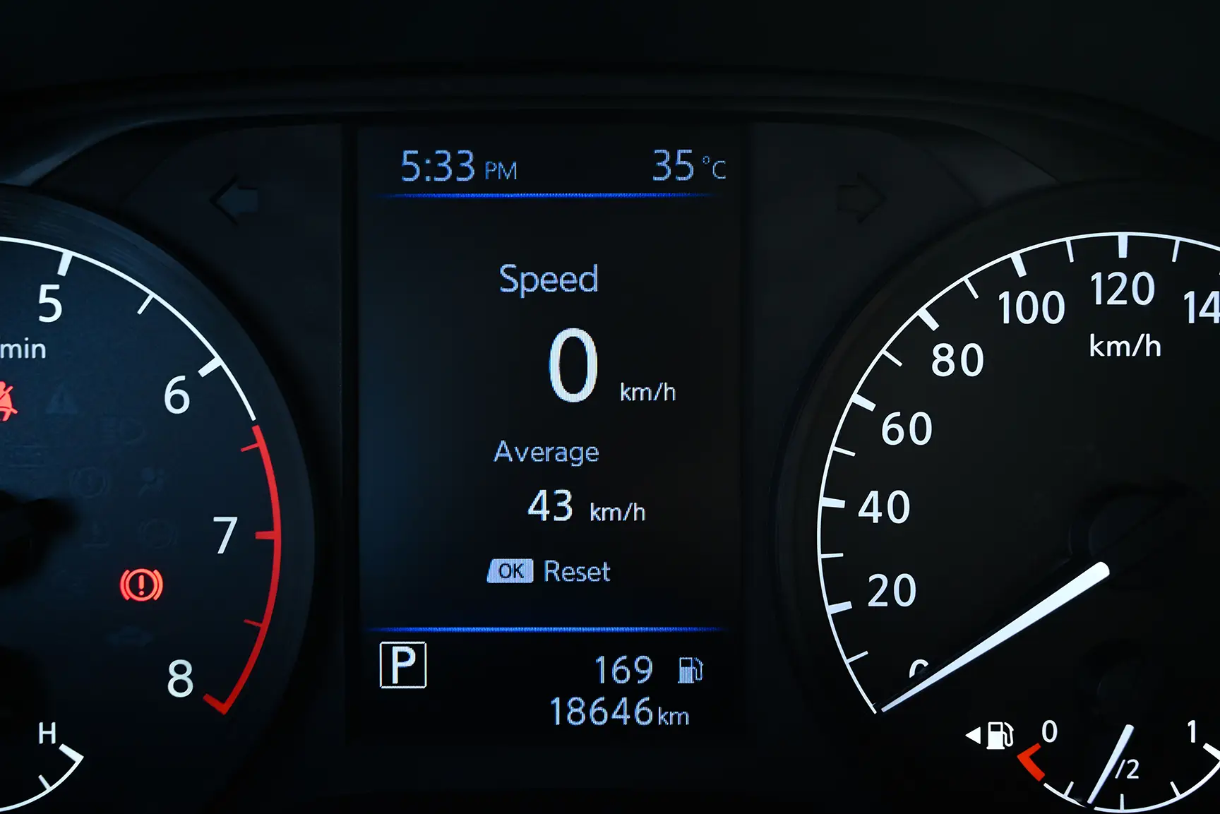 Used 2022 Nissan Altima S White – Odometer / Mileage Reading View at First Choice Cars Sharjah