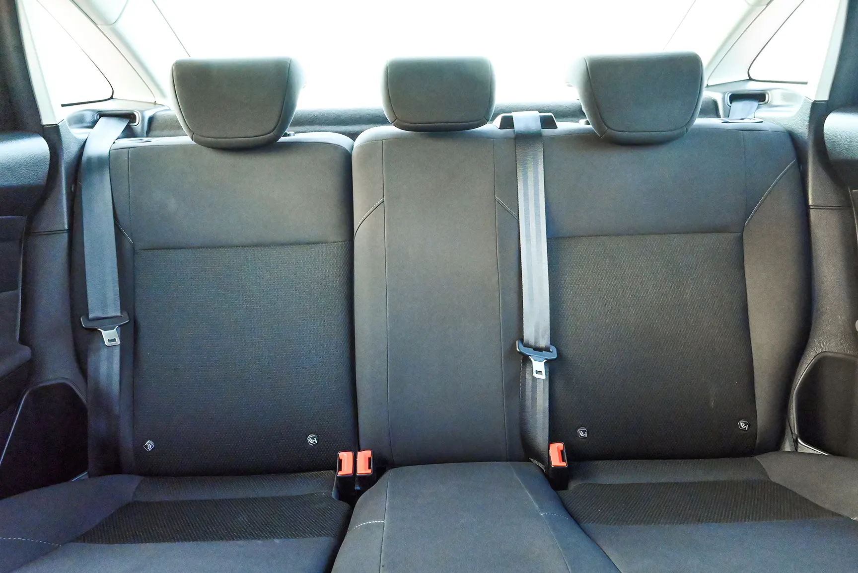 Used 2018 Ford Focus S White – Rear Seat View at First Choice Cars Sharjah