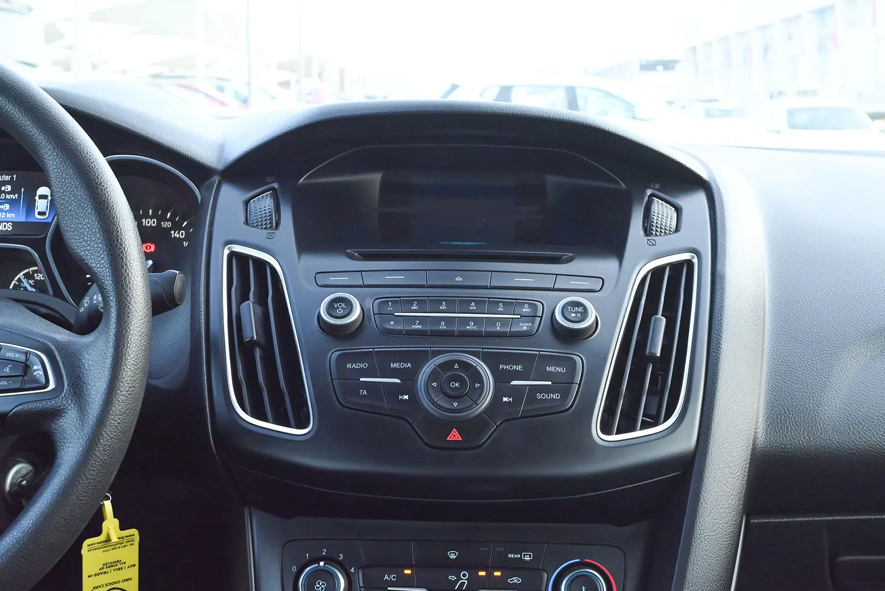 Used 2018 Ford Focus S White – Infotainment / Touchscreen System at First Choice Cars Sharjah