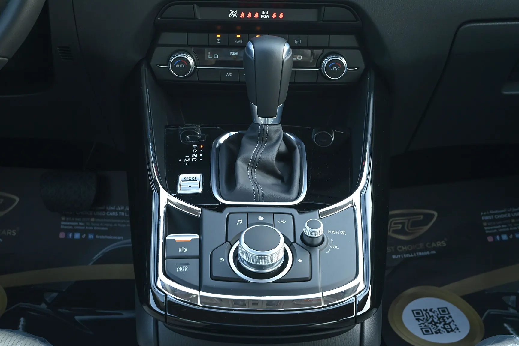 Used 2022 Mazda CX-9 GT Blue – Center Console & Gear Shifter at First Choice Cars Sharjah