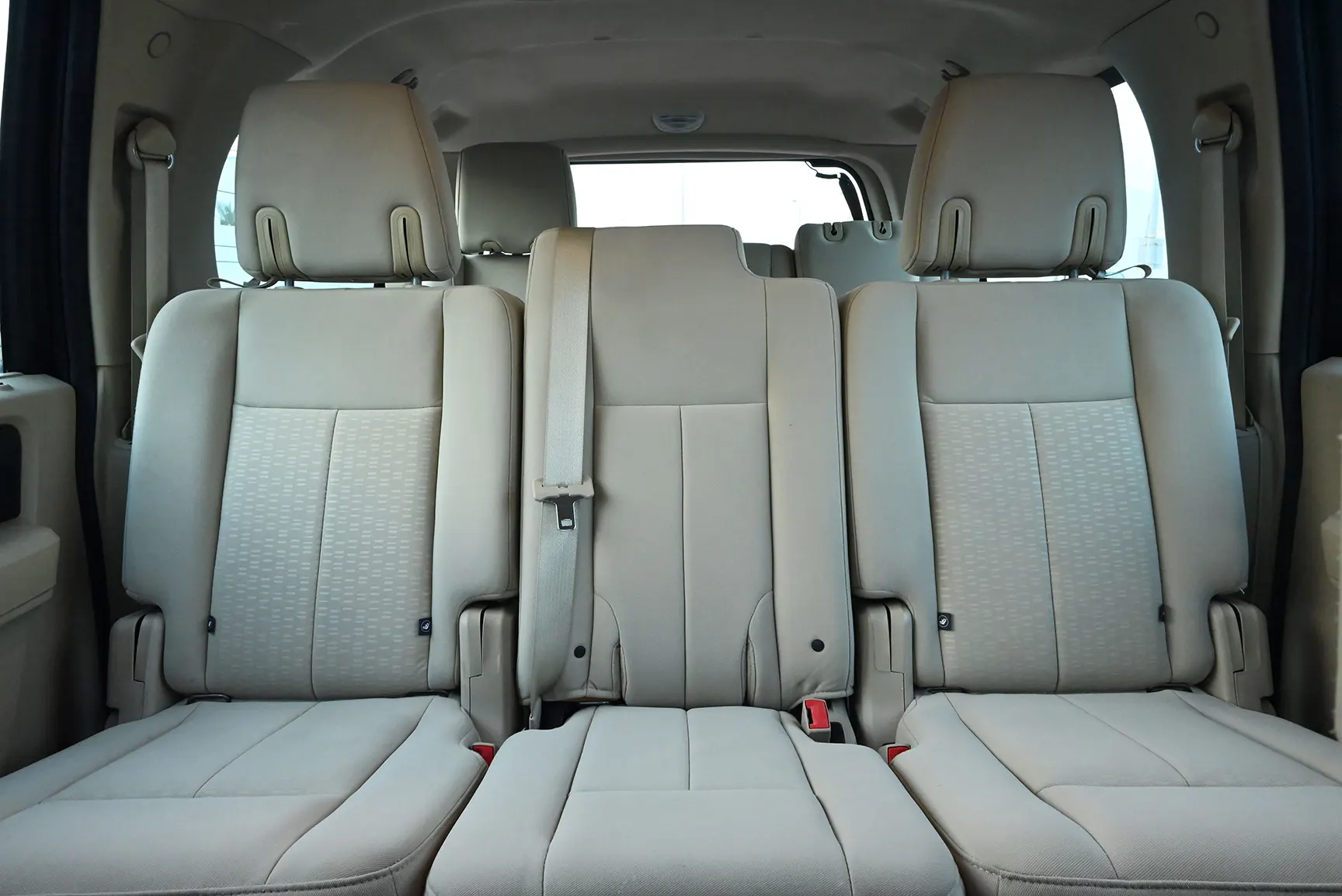 Used 2016 Ford Expedition XL Black – Rear Seat View at First Choice Cars Sharjah